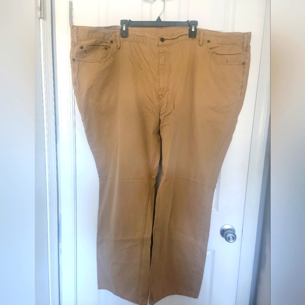 Polo Ralph Lauren Tan Jeans Big & Tall 56Bx32